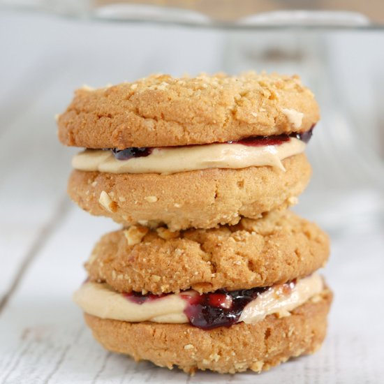 PB & J Sandwich Cookie