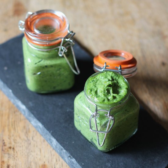 Wild Garlic & Spinach Pesto