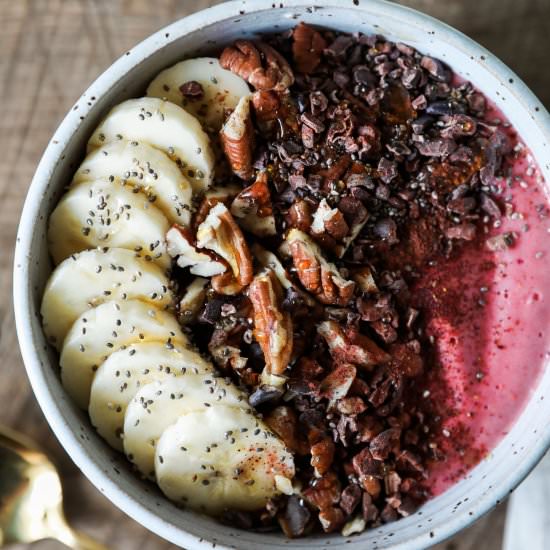 Raspberry Smoothie Bowl