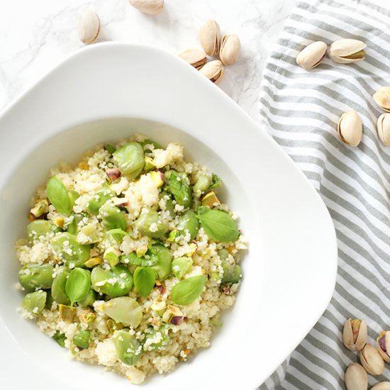 Couscous with field beans