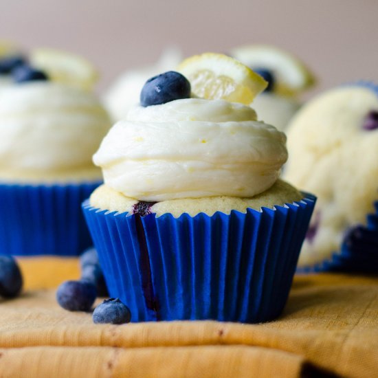 blueberry lemon cupcakes