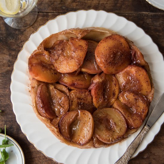 Peach Tatin