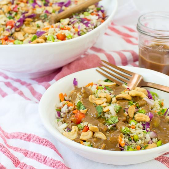 Crunchy Veggie Quinoa Salad