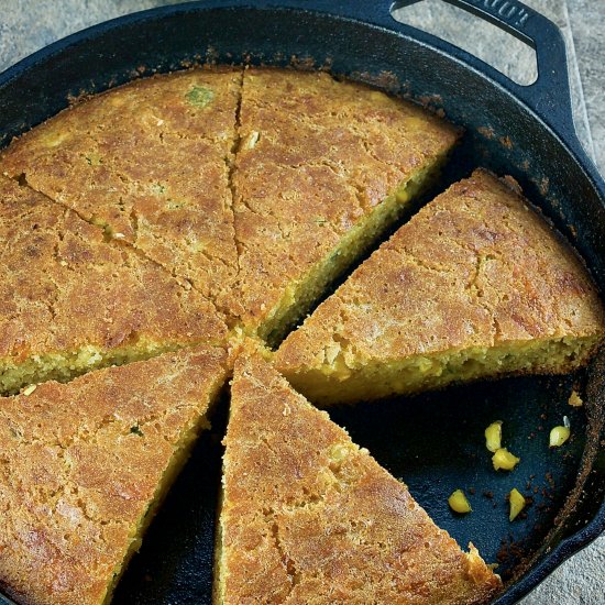 KK’s Cheezy Cornbread