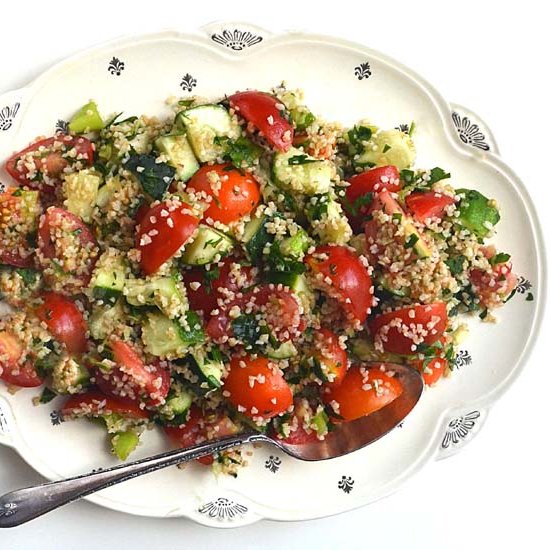 Rustic Tabbouleh Salad