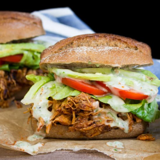 Vegan Pulled Jackfruit Sandwiches