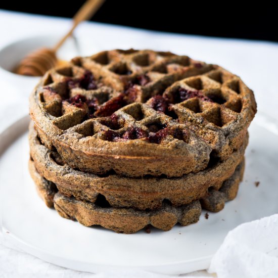 Gluten Free Buckwheat Waffles