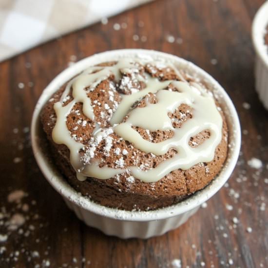 3 Ingredient Chocolate Souffle