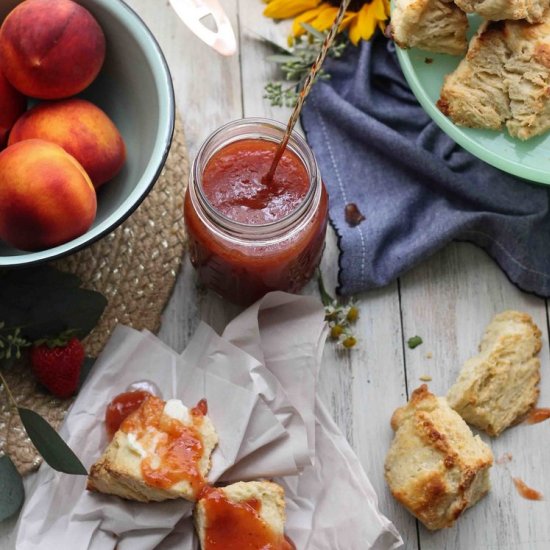 Strawberry Peach Mango Jam