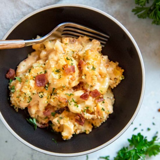 Bacon Mac & Cheese Casserole