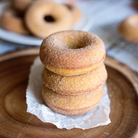 Baked Pumpkin Spice Donuts