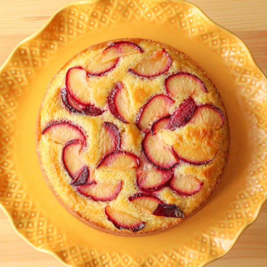 Ginger Plum Cake