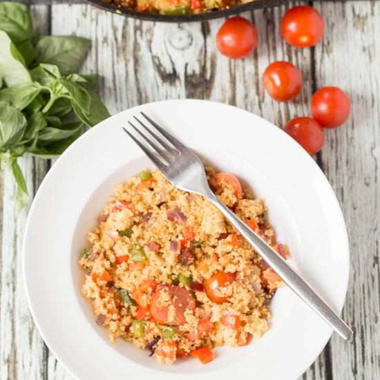 Mediterranean Chorizo Couscous