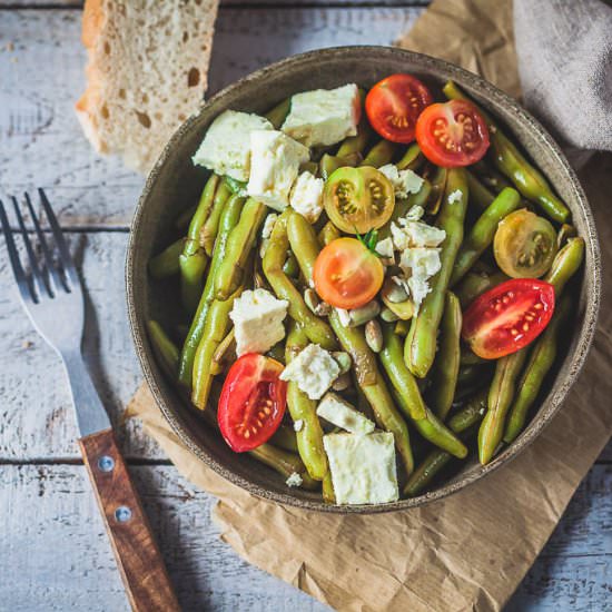 Balsamic Green Beans Salad