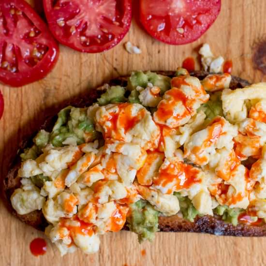 Scrambled Egg Tartine