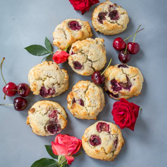 Paleo Cherry Scones