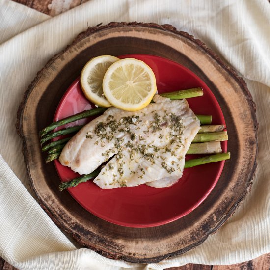 Baked Tilapia Foil Packets