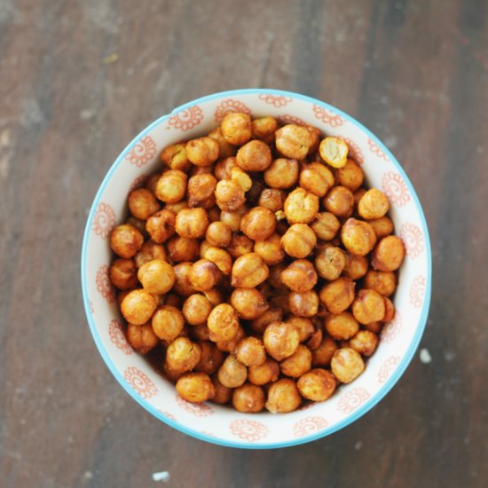 Oven Roasted Chickpeas