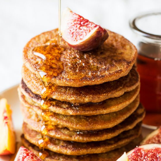 Quinoa pancakes (V,GF)