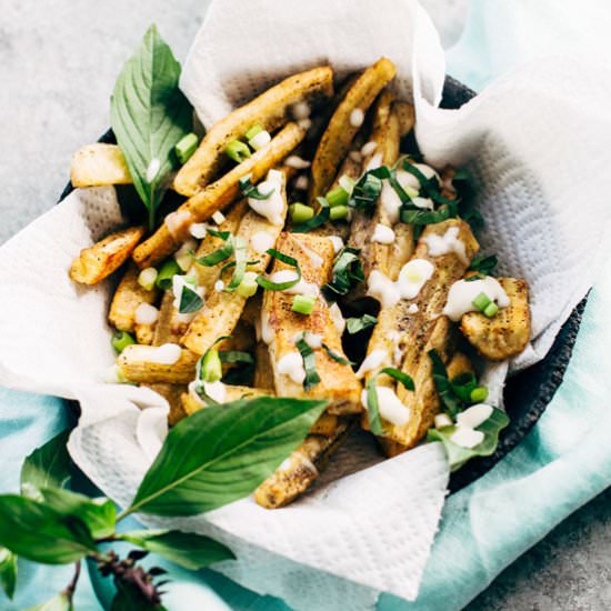 Green Banana French Fries