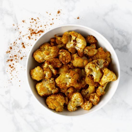 Best Turmeric Roasted Cauliflower