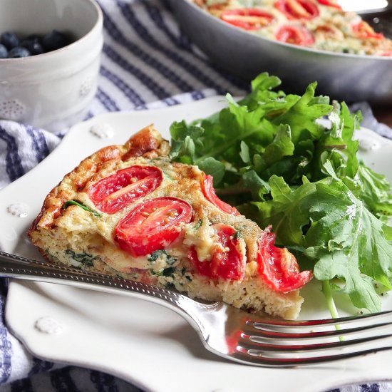 Bacon & Spinach Frittata