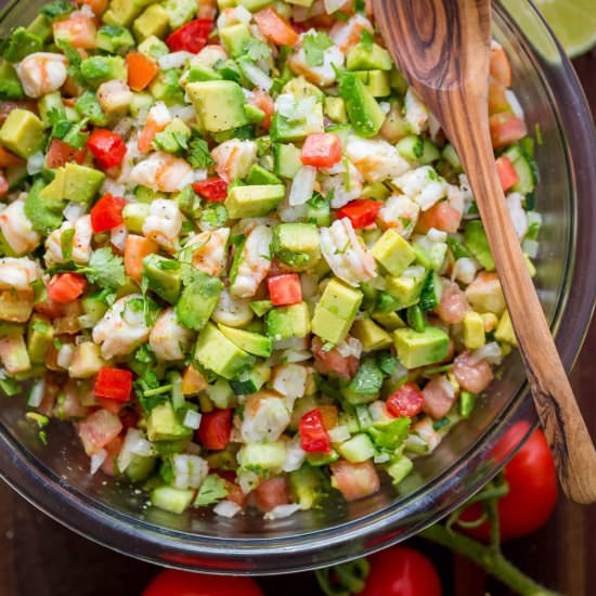 Avocado Shrimp Salsa