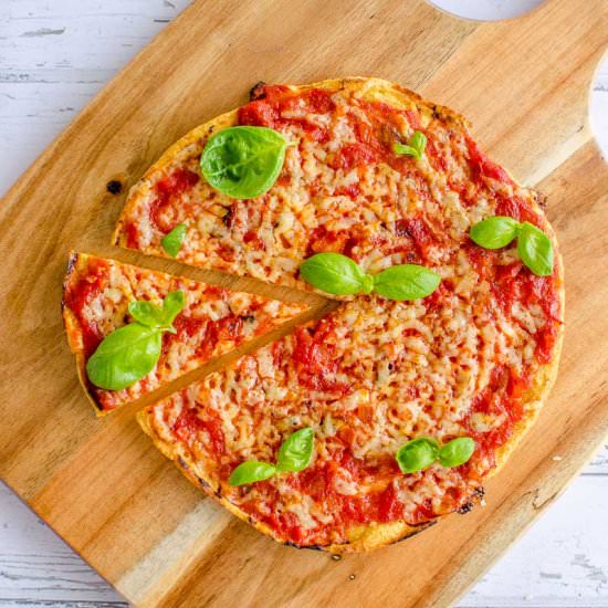 Gluten Free Chickpea Pizza Base