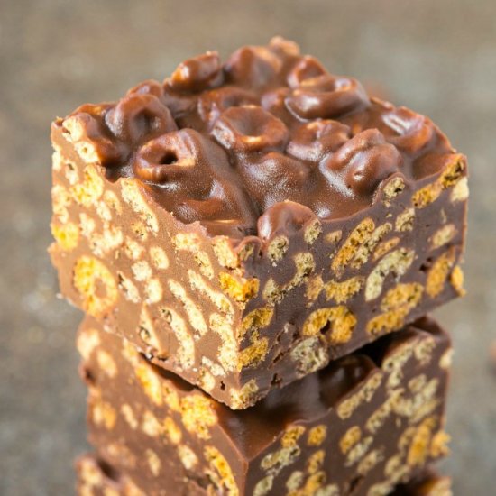 Peanut Butter Cereal Bars