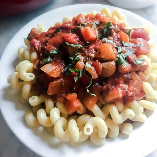 Chunky Garden Fresh Pasta Sauce