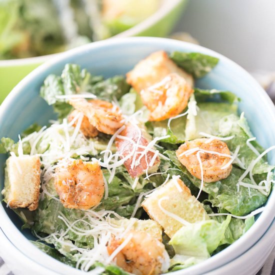 Shrimp Caesar Salad