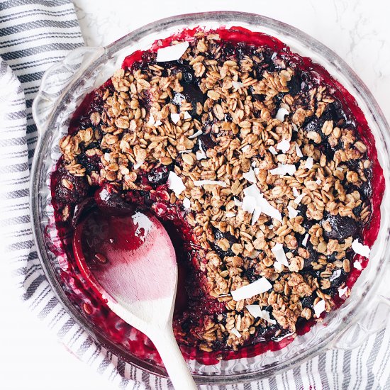 Cherry Berry Crumble