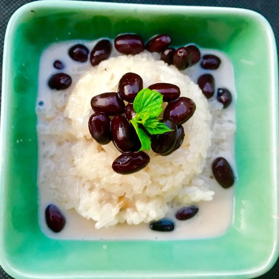 Black Bean Rice Pudding