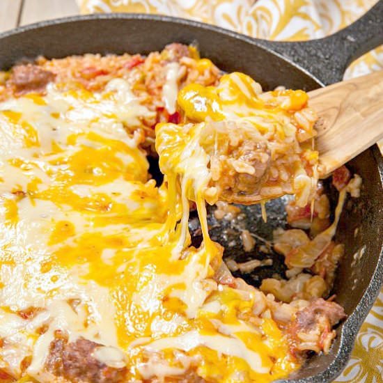 Beef and Rice Casserole