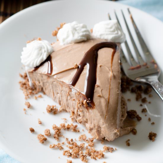 Chocolate Hazelnut Freezer Pie