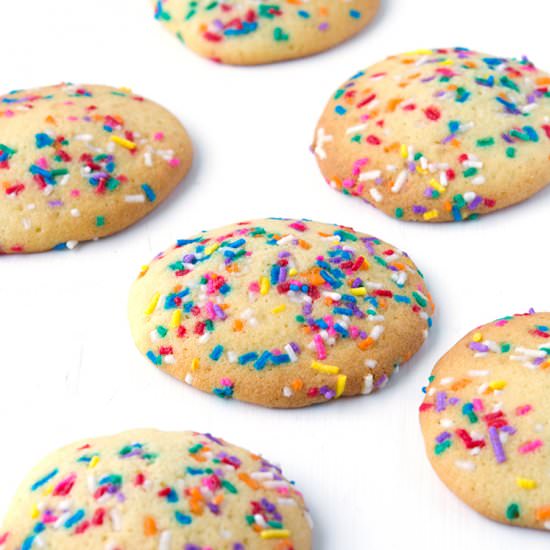 Funfetti Sour Cream Cookies