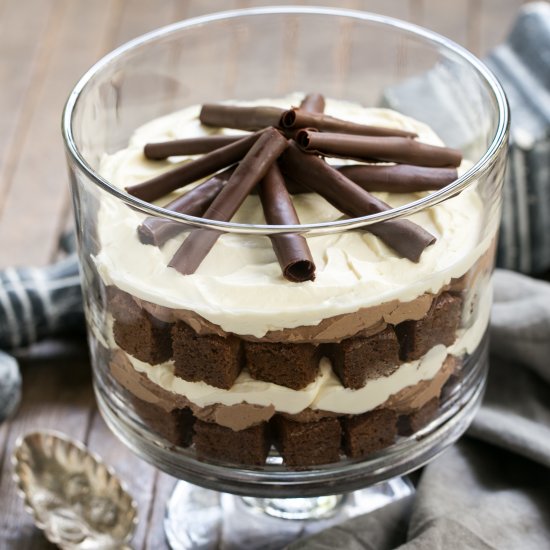 Fudgy Brownie Trifle