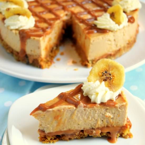 Banana Rum Cheesecake