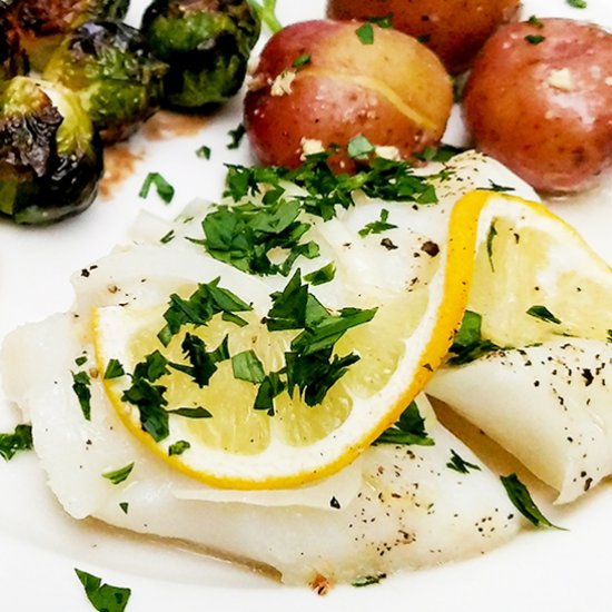 Secret Ingredient Baked Cod Recipe