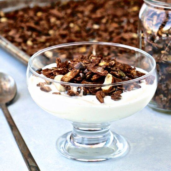 Chocolate Coconut Almond Granola