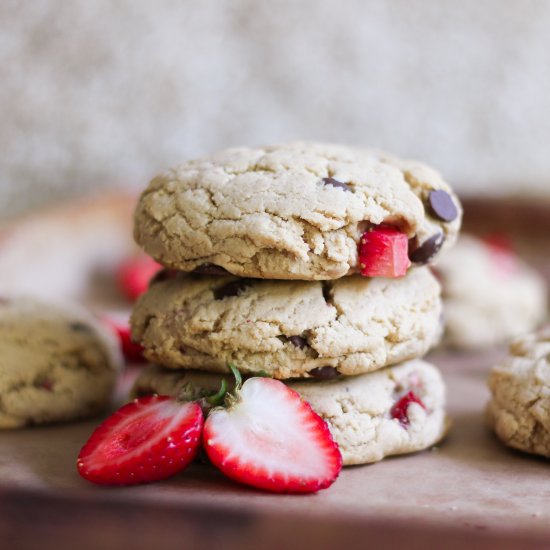 Berry ChocChip Cheesecake Cookies