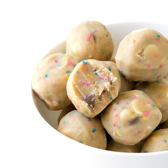 Edible Funfetti Cookie Dough