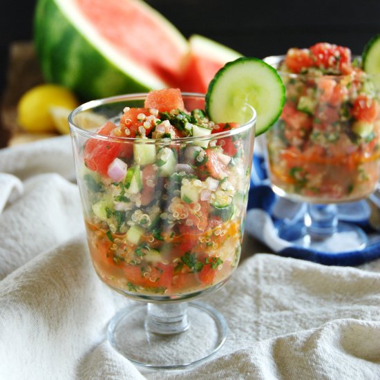 Watermelon Quinoa Tabouli