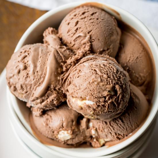 Rocky Road Ice Cream