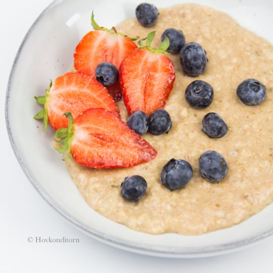 Almond Cinnamon Porridge