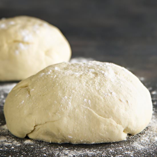 Easy 2-Ingredient Pizza Dough