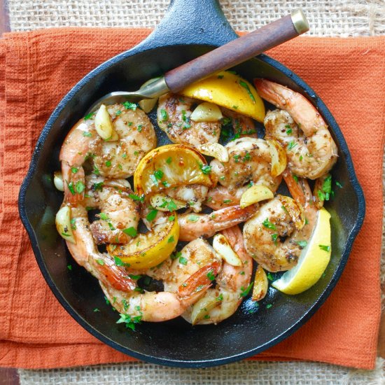 Quick and Easy Garlic Shrimp