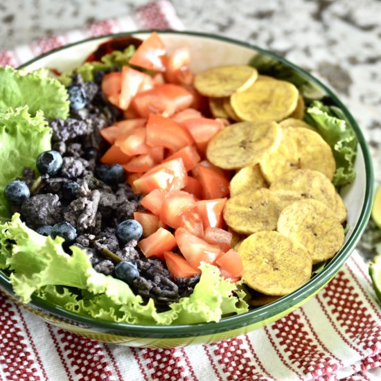 Blueberry Beef Burrito Bowls