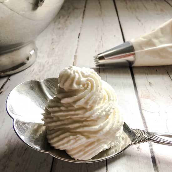 Stabilized Whipped Cream