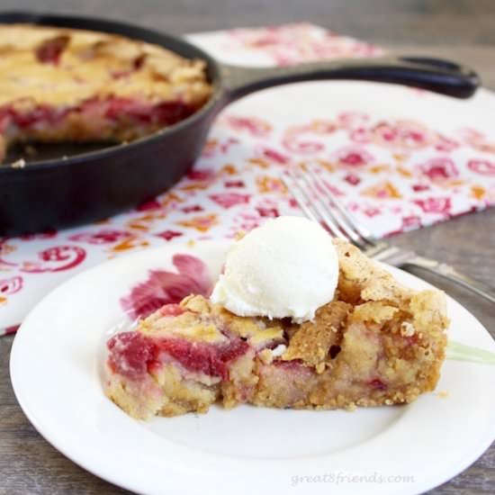 Strawberry Rhubarb Tart